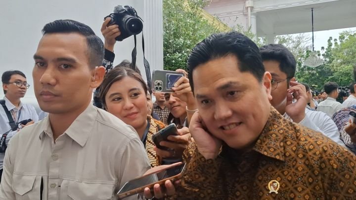 Erick Thohir Tutup Bulut Dicecar Sosok Pelatih Timnas Indonesia