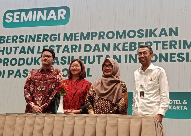 Ekspor Produk Hutan Stagnan, Pemerintah Genjot Standar Lestari dan Daya Saing