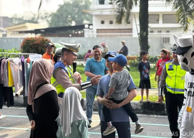 Edukasi dengan Seni Warnai CFD Boyolali, Satlantas Perkuat Sosialisasi Operasi Zebra Candi 2025