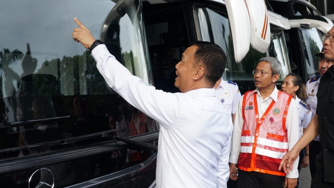Ditjen Hubdat Kemenhub Pastikan Armada Bus Siap dan Aman untuk Arus Nataru