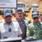 Menhan Sjafrie dan Panglima TNI Tinjau Penertiban Tambang Ilegal di Morowali