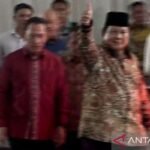 Rayakan Natal, Prabowo Subianto Hadiri Open House Kapolri