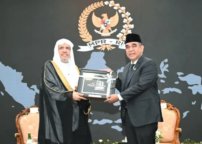 Ahmad Muzani Sambut Sekjen Liga Muslim Dunia Di Jakarta