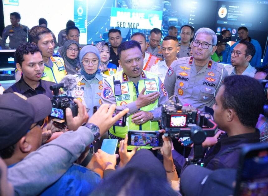 Kakorlantas Tinjau Smart City Road Safety Yogyakarta