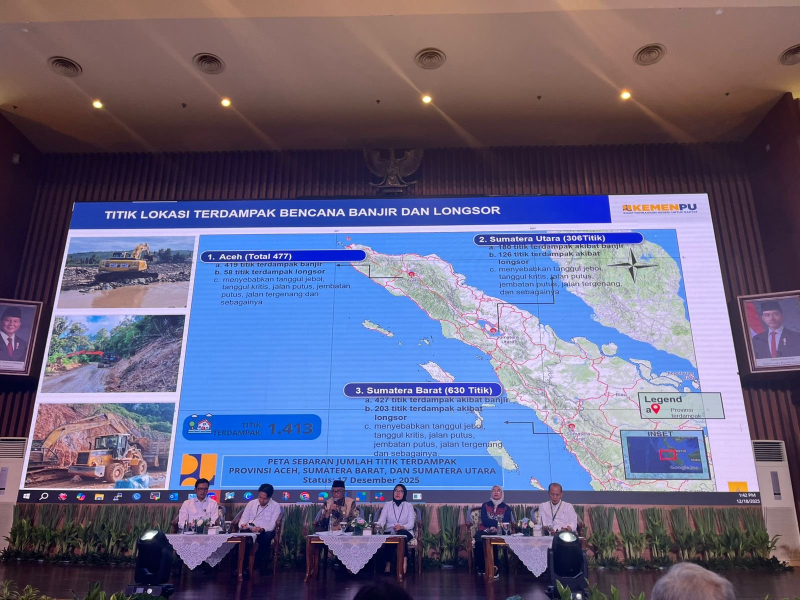 KemenPU Ungkap Aceh Jadi Daerah dengan Kerusakan Infrastruktur Terparah di Sumatra