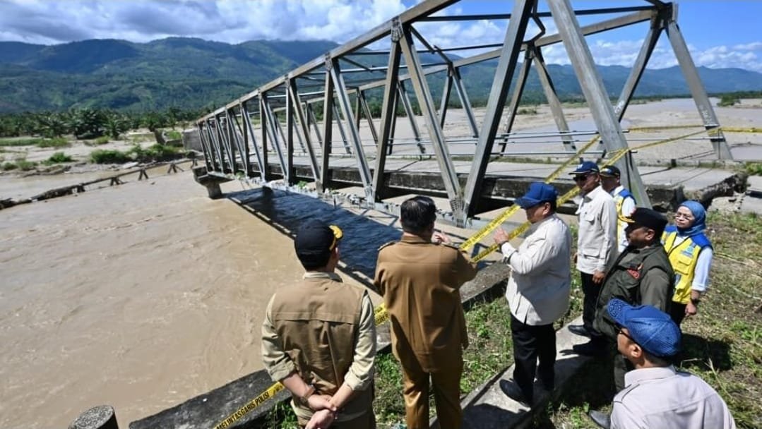 Presiden Prabowo Pastikan Penanganan Infrastruktur Terdampak Banjir di Aceh Tenggara