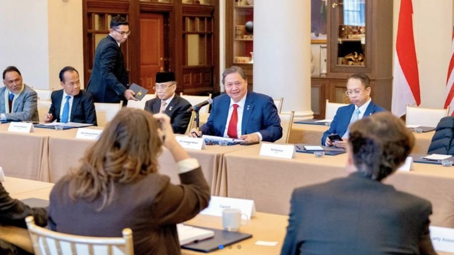 Menko Airlangga Ungkap Satgas Debottlenecking RI dalam Dialog Bersama USABC