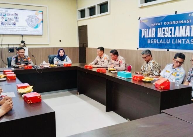 Jasa Raharja Hadiri Forum Komunikasi Lalu Lintas di Polres Parepare