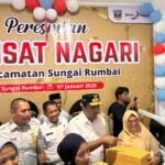 Jasa Raharja Sumatera Barat Ikut Resmikan Samsat Nagari Sungai Rumbai di Kabupaten Dharmasraya