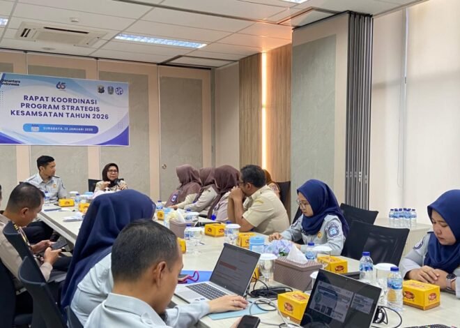 Dorong Inovasi dan Sinergi, Jasa Raharja Surabaya Gelar Rapat Koordinasi Program Strategis Kesamsatan 2026 Bersama Stakeholder