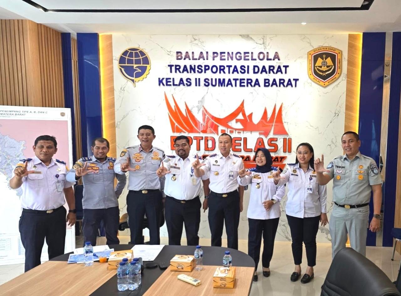 Jasa Raharja Sumatera Barat Hadiri Serah Terima Tugas dan Fungsi Keselamatan dan Keamanan Pelayaran Sungai dan Danau