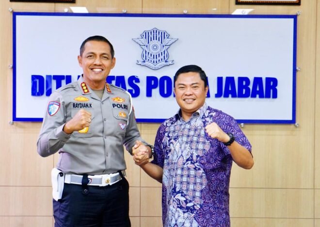 Silaturahmi Jasa Raharja Kanwil Jawa Barat Ke Direktorat Lalu Lintas Polda Jawa Barat