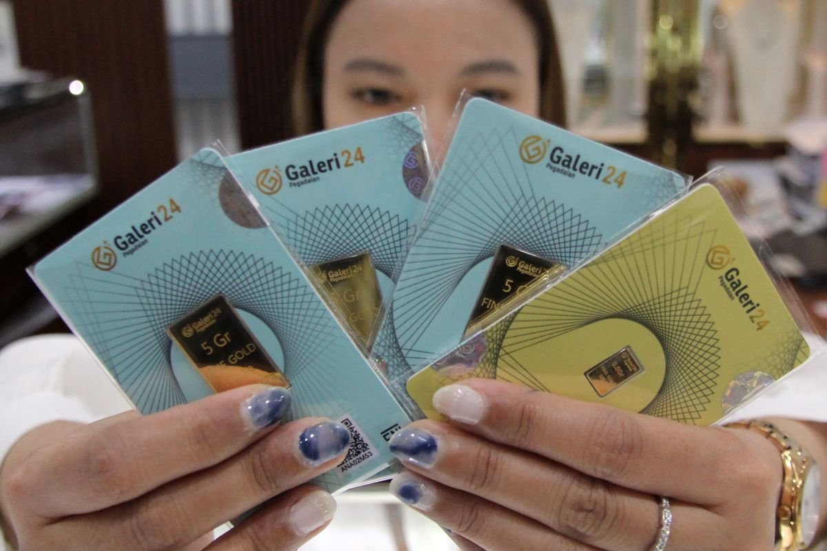 Update Harga Emas: Galeri24 Masih Stabil, UBS Alami Penurunan