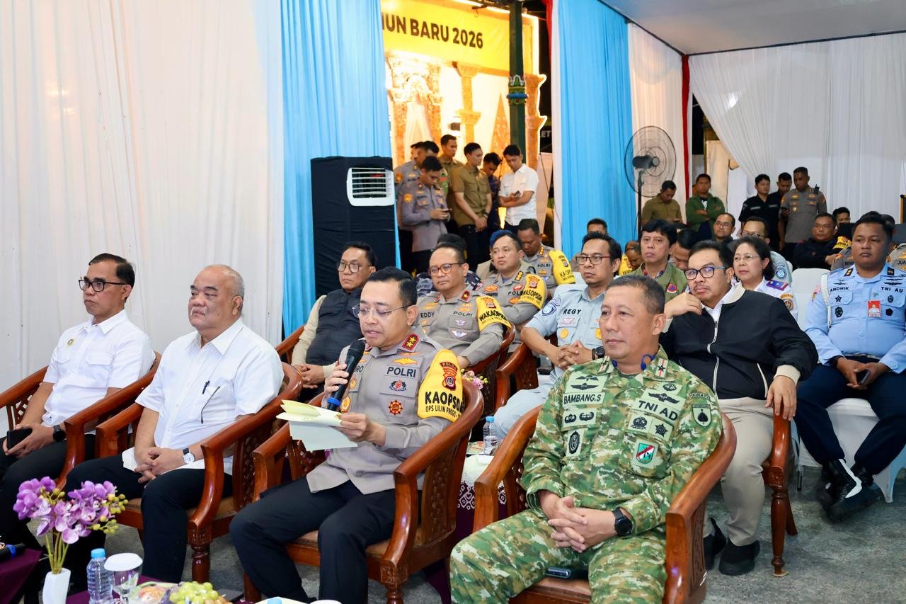 Kapolri Pantau Sitkamtibmas Malam Tahun Baru 2026 di Pos Malioboro, Jasa Raharja DIY Turut Hadir