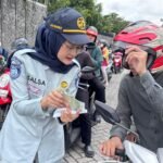 Tingkatkan Kepatuhan, Jasa Raharja Bersama Samsat Surabaya Timur Gelar Operasi Gabungan