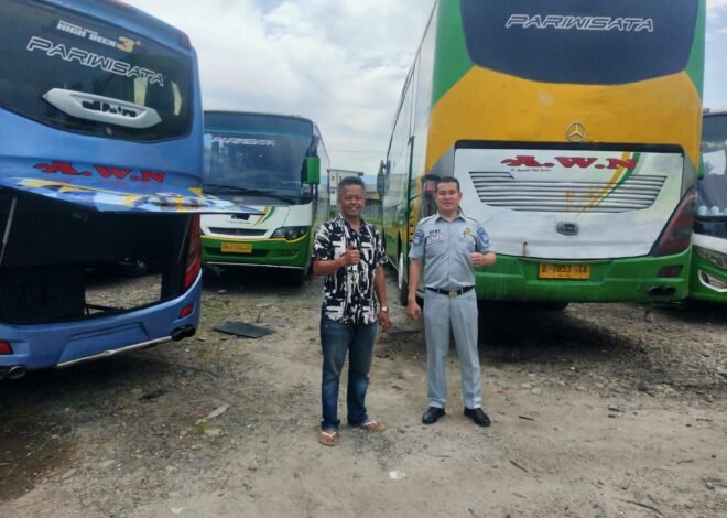 Jasa Raharja Sumbar Lakukan CRM dan DTD, serta Sosialisasi Patuh Pembayaran PKB, SWDKLLJ serta IWKBU pada Perusahaan Angkutan Umum dan Pariwisata
