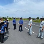 Jasa Raharja Kalsel Survei Titik Rawan Laka di Jalan Ibnu Sina Banjarmasin