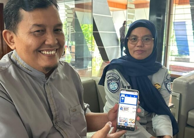Pastikan Keselamatan Berlalu Lintas, Jasa Raharja Tangerang Sosialisasikan Aplikasi JR Safety Road