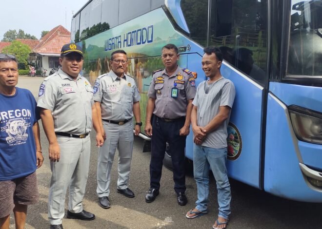 Jelang PAM Lebaran 2026, Jasa Raharja Singaraja Bersama Dishub Buleleng Laksanakan Ramp Check Kendaraan Umum