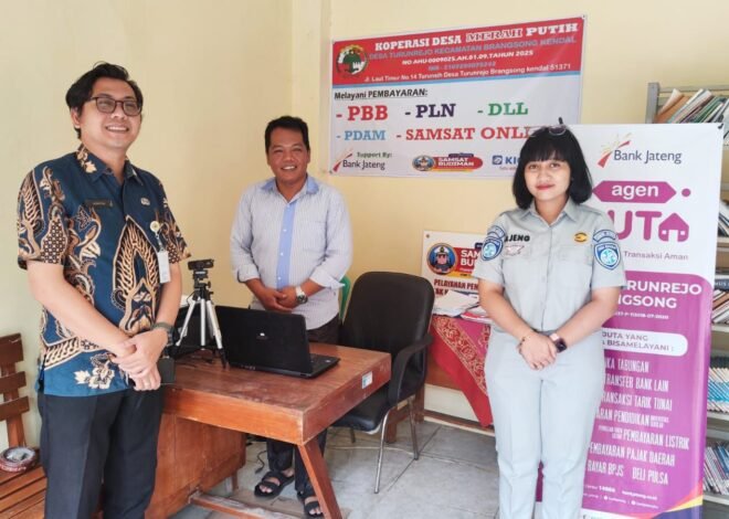 Dekatkan Layanan ke Desa, Jasa Raharja Kendal dan Samsat Kendal Optimalkan Peran KDMP Turunrejo