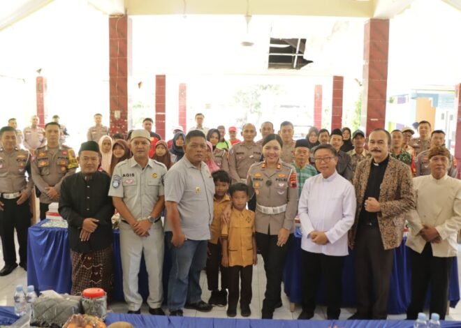 Satlantas Polres Grobogan Bersama Jasa Raharja Gelar Doa Lintas Agama Tekan Angka Kecelakaan