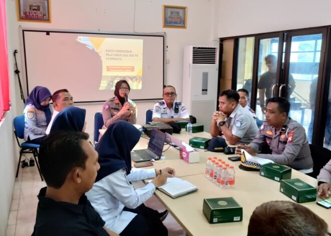 Jasa Raharja Ngawi Ikut dalam Rapat FLLAJ Persiapkan Mudik Berkeselamatan bersama Pemilik Otobus
