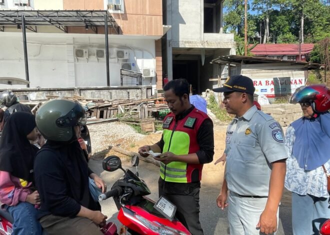 Jasa Raharja Turut Serta dalam Operasi Gabungan Guna Menekan Angka Pelanggaran Lalin dan Angka Kecelakaan di Kab Sanggau