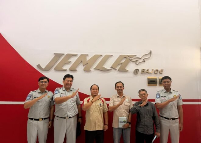 Jasa Raharja Watampone dan Operator Kapal Bajoe Bersinergi Jaga Keselamatan Penumpang