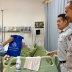 Jasa Raharja Sumbar Bersama Mitra Kunjungi Korban Laka di RSUP M Djamil, Pastikan Jaminan dan Hadirkan Pendampingan Humanis