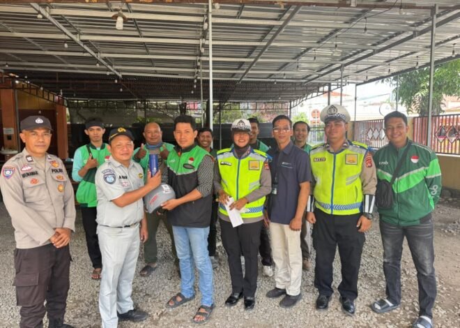 Jasa Raharja Cabang Bima Perkuat Keselamatan Berlalu Lintas melalui Koordinasi dan Edukasi Bersama Komunitas Grab Bima
