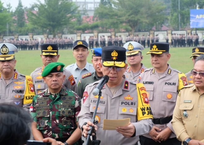 Jasa Raharja Kalimantan Barat Hadiri Apel Gelar Pasukan Operasi Kepolisian “Keselamatan Kapuas-2026″