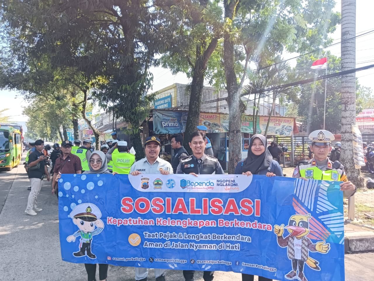 Jasa Raharja Purbalingga Perkuat Sinergi Keselamatan Lalu Lintas Melalui Operasi Gabungan Keselamatan Candi 2026