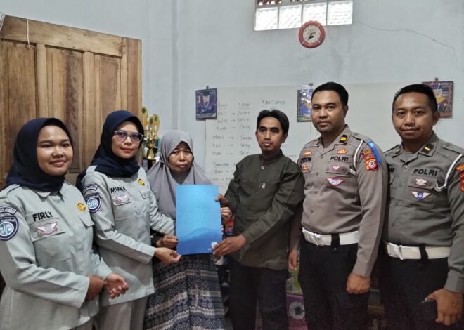 Jasa Raharja Jawa Barat Serahkan Santunan kepada Ahli Waris Korban Kecelakaan di Dayeuh Kolot