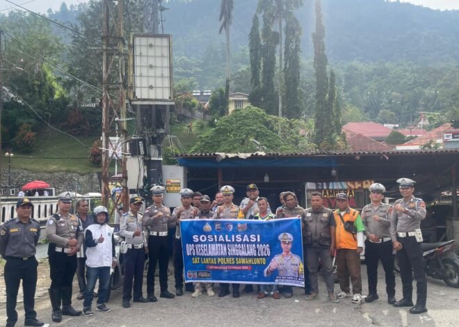 Jasa Raharja Cabang Solok Dukung Sosialisasi Operasi Keselamatan Singgalang 2026 di Sawahlunto