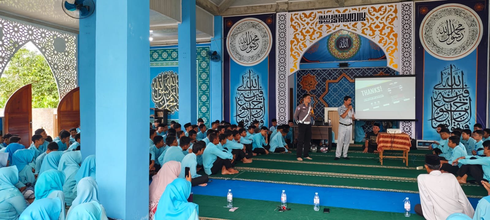 Jasa Raharja Bukittinggi Gelar Sosialisasi Keselamatan Lalu Lintas di SMKN 4 Payakumbuh