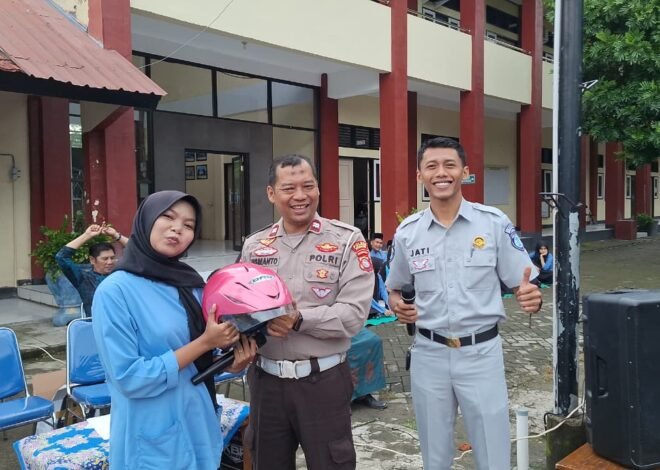 Edukasi Keselamatan Berlalu Lintas, Jasa Raharja Cabang Sumbawa Hadir di SMAN 3 Sumbawa