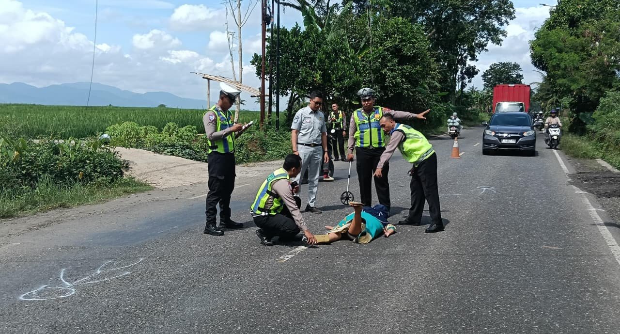 Jasa Raharja dan Polres Banjarnegara Gerak Cepat Survey Kasus Tabrak Lari di Jalur Bantar – Mandiraja
