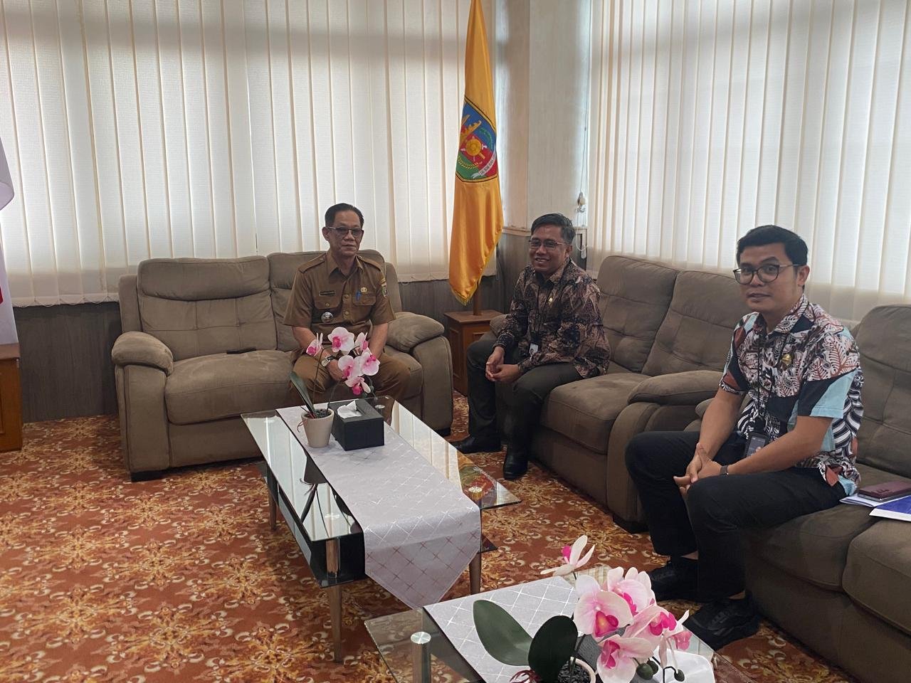 Perkuat Sinergi Optimalisasi Peningkatan PKB dan SWDKLLJ, Jasa Raharja Wilayah Lampung Silaturahmi ke Badan Pendapatan Daerah Provinsi Lampung