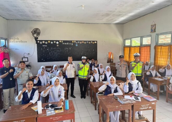 Edukasi Keselamatan Sejak Dini, Jasa Raharja Bima Sosialisasi ke SMAN 4 Bima