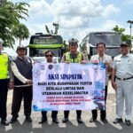 PJ Jasa Raharja Samsat Bangkalan Gelar Aksi Simpatik di Terminal Bangkalan