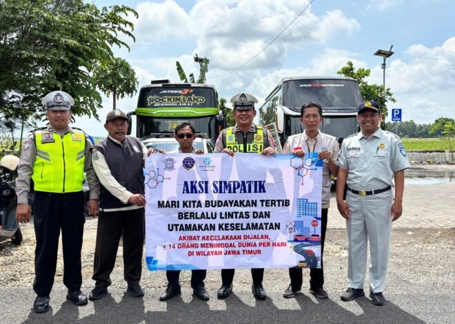 PJ Jasa Raharja Samsat Bangkalan Gelar Aksi Simpatik di Terminal Bangkalan