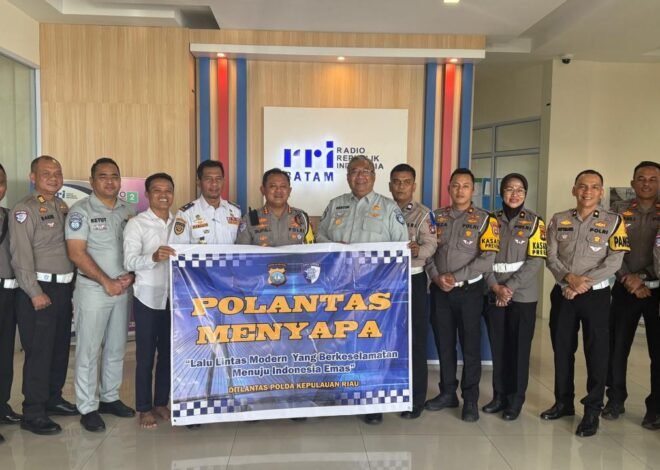 RRI Gelar Dialog Interaktif Operasi Keselamatan bersama Ditlantas Polda, Jasa Raharja Dan Dishub Kota Batam