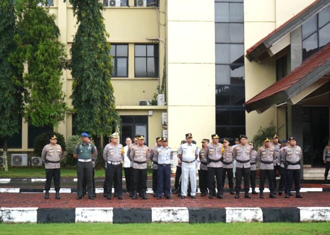Jasa Raharja Sulsel Hadiri Apel Gelar Pasukan Operasi Keselamatan Pallawa 2026 di Mapolda