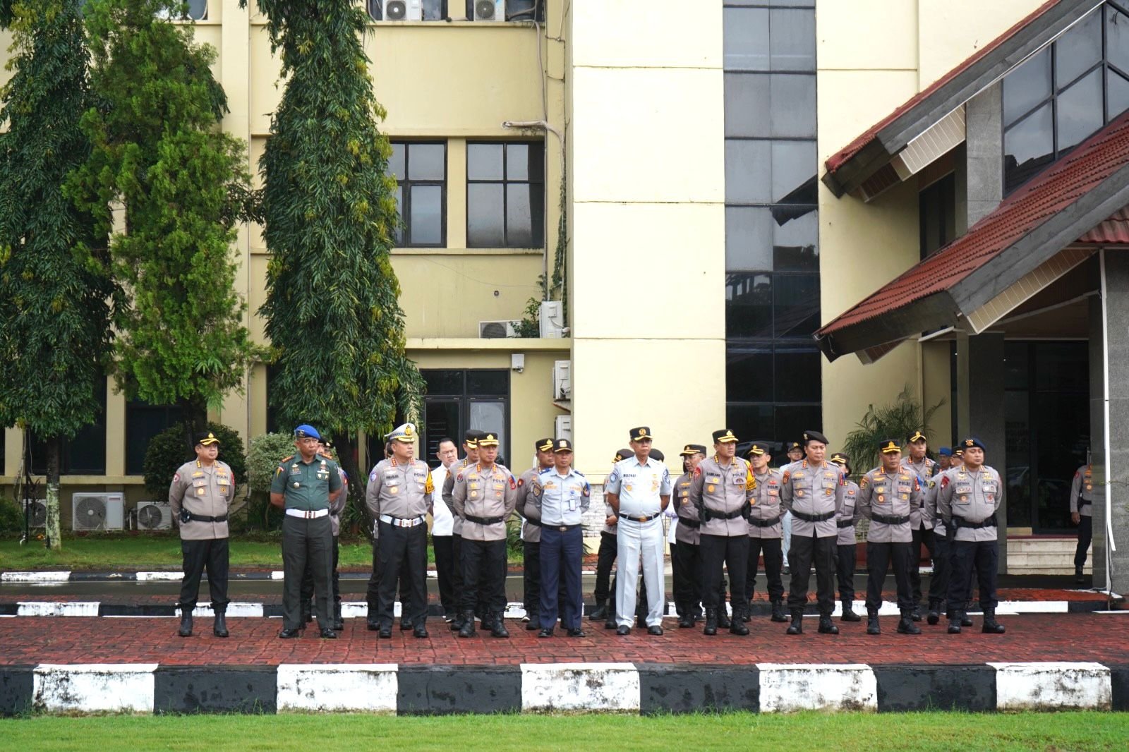 Jasa Raharja Sulsel Hadiri Apel Gelar Pasukan Operasi Keselamatan Pallawa 2026 di Mapolda