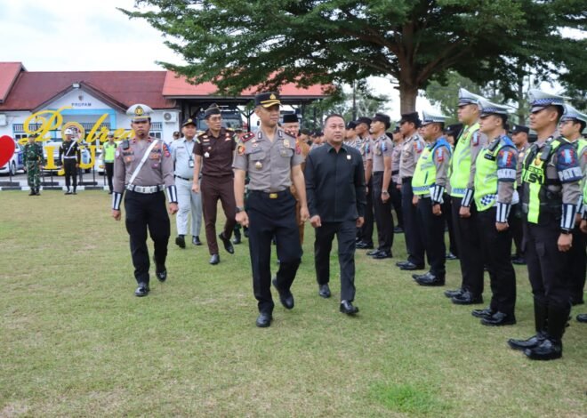 Hadiri Apel Operasi Patuh di Polres Sijunjung, Jasa Raharja Cabang Solok Tegaskan Komitmen Keselamatan Berlalu Lintas