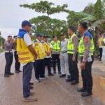 Pastikan Jalur Mudik Aman, Jasa Raharja dan Ditlantas Polda Kaltara serta Stakeholder Survey Jalan Poros Tanjung Selor – KTT – Malinau – Berau
