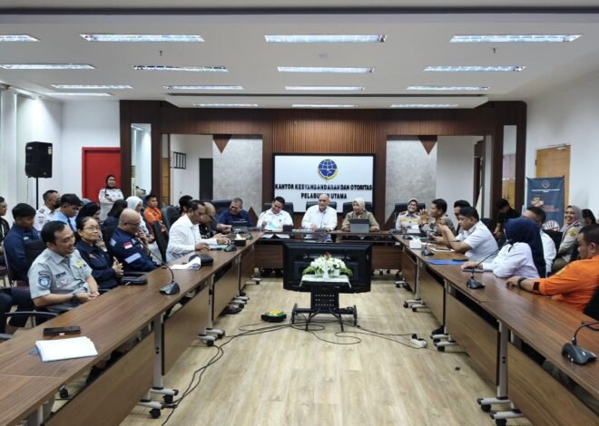 Jamin Perlindungan Penumpang Laut, Jasa Raharja Hadiri Rakor Angkutan Lebaran di KSOP Makassar