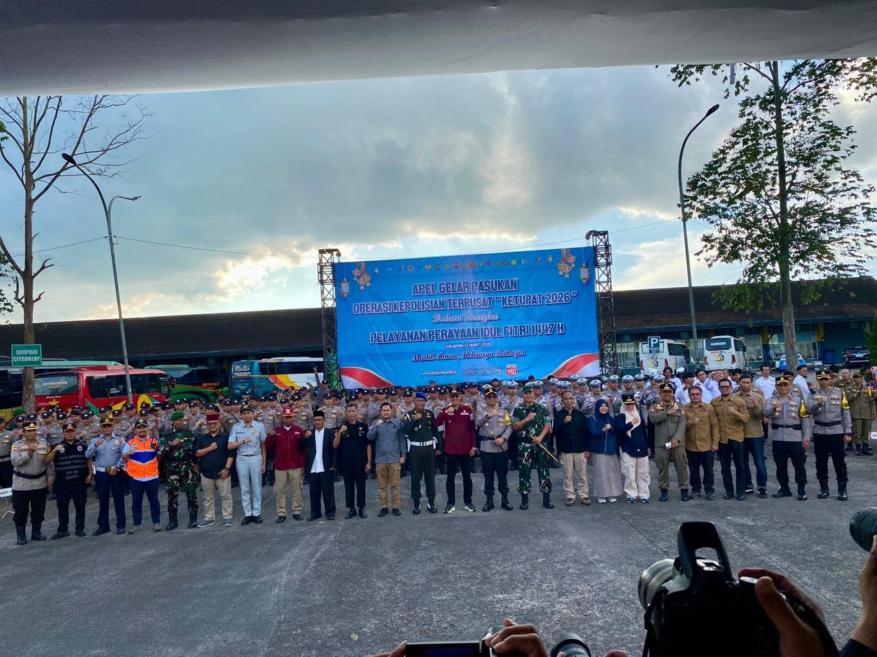 Dukung Pengamanan Mudik Lebaran 2026, Jasa Raharja Sukabumi Ikuti Apel Gelar Pasukan Operasi Ketupat Lodaya 2026