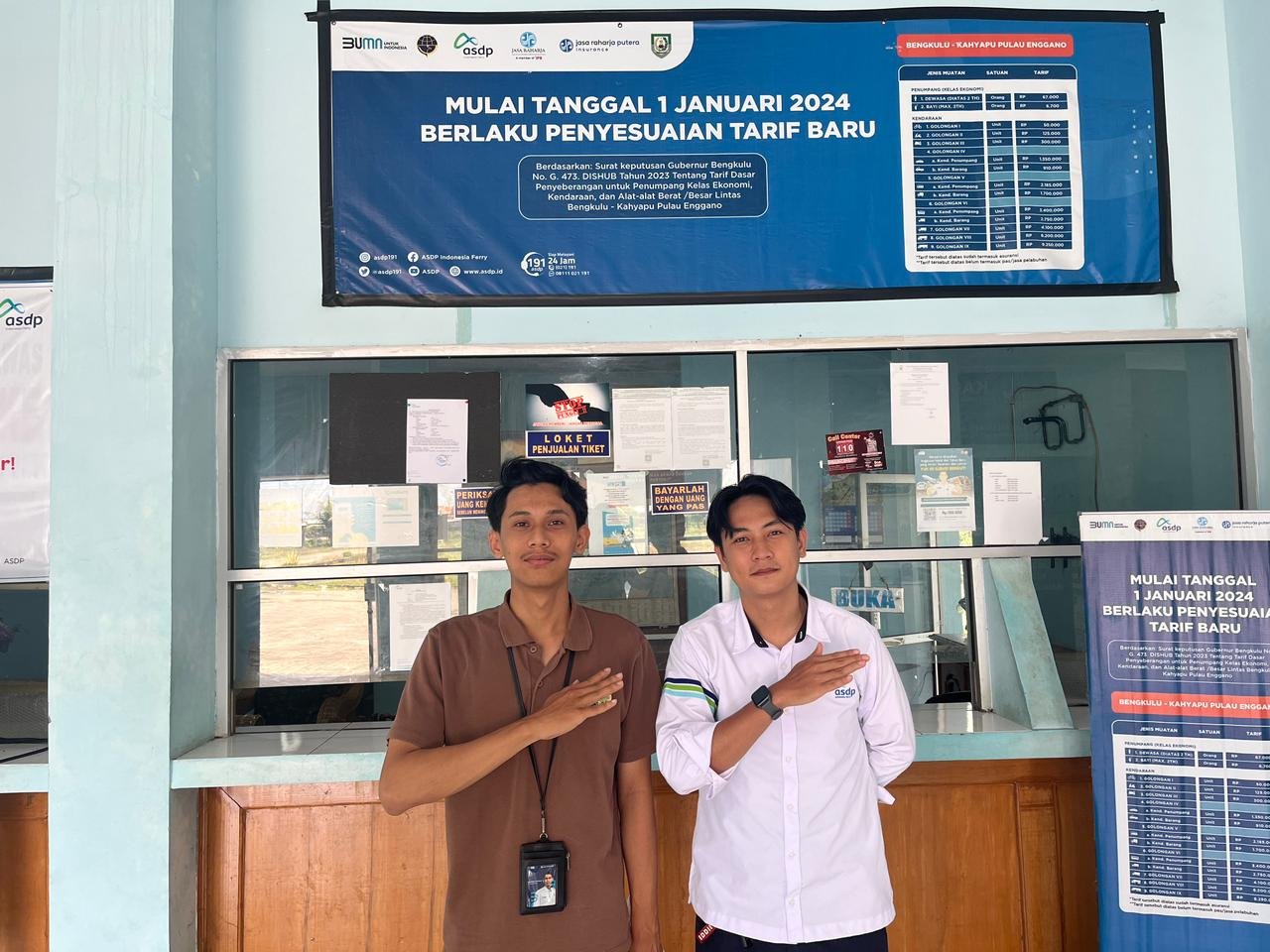 Jasa Raharja Bengkulu Laksanakan Kunjungan CRM ke PT ASDP Indonesia Ferry Cabang Padang Lintasan Bengkulu–Enggano