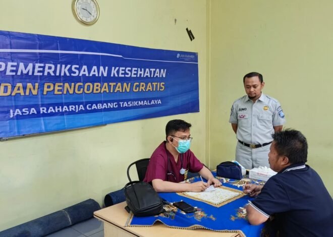 Jasa Raharja Cabang Tasikmalaya Gelar MUKL dengan Layanan Kesehatan Gratis bagi Kru PO Doa Ibu
